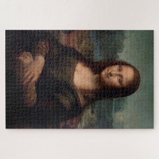 PUZZZLE : DA VINCI : DE MONA LISA LEGPUZZEL (Horizontaal)