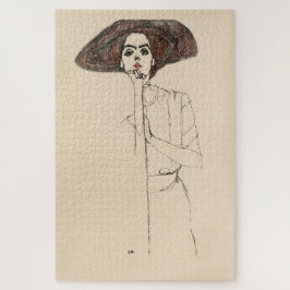 PUZZZLE : EGON SCHIELE : PORTRAIT VAN VROUWEN 1910 LEGPUZZEL