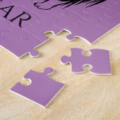 PUZZZLE. NAAM VAN HET KIND EN DE DOG. LEGPUZZEL (Zijkant)