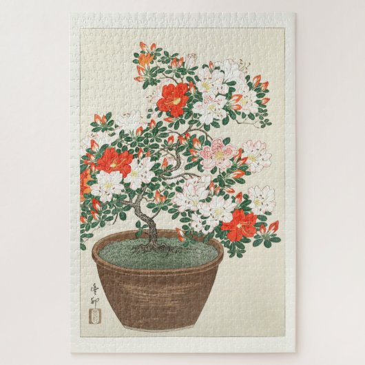 PUZZZLE : OHARA KOSON : BLOOTSTELLING AZALEA LEGPUZZEL (Verticaal)