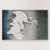 PUZZZLE : OHARA KOSON : GROEP EGRETS LEGPUZZEL (Horizontaal)
