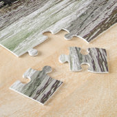 PUZZZLE Skyline Noruega Bergen, paisaje Legpuzzel (Zijkant)