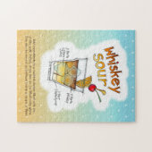 PUZZZLE - WITSERSE ZONNEN ONTVANGST COCKTAIL ART LEGPUZZEL (Horizontaal)