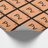 PV - Code voor het bijhouden van het vakchemiesymb Cadeaupapier (Hoek)