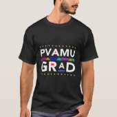 Pvamu Historisch Jong Ed Zwart4 Zwart T-shirt (Voorkant)