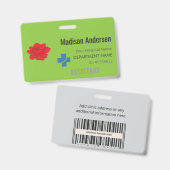 PVC Badge Kaart – Kantoor.Event.Horizontal.ID (Voor- en achterkant)