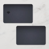 PVC WiFi-kaart Visitekaartje (Voorkant / Achterkant)