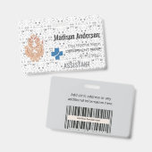 PVC Zakelijk Badge – Verkopers.Zichtbaarheid.Works (Voor- en achterkant)