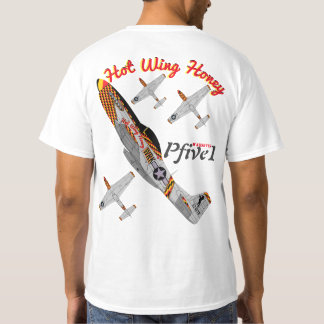 PVijf1 P-51 "Heet Wing Honey" T-shirt