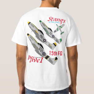 Pvijf1 Stangs van Iwo Jima 15e FG T-shirt