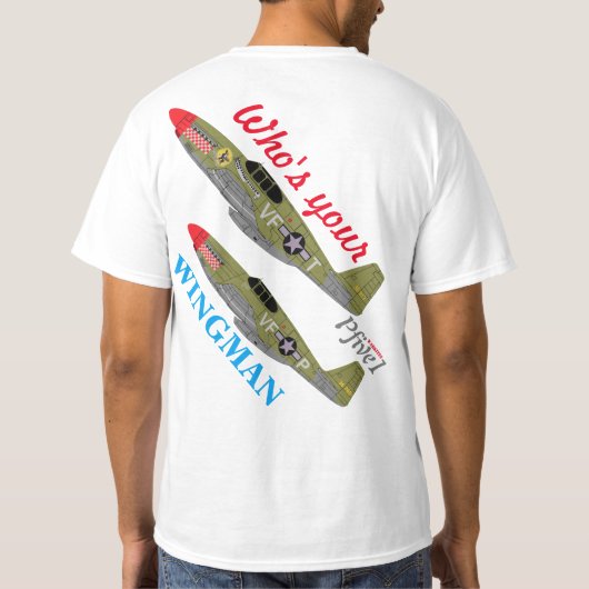 Pvijf1 Wingman T-shirt (Achterkant)