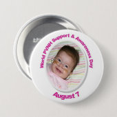 PVNH Disorder Awareness Button met Ella (Voorkant /achterkant)