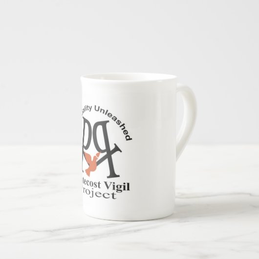 PVP-mok Porselein Kop (Voorkant rechts)