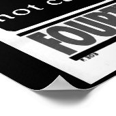 Pvt. Treptow's Pledge. "Ik zal vechten_War afbeeld Poster (Hoek)