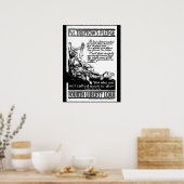 Pvt. Treptow's Pledge. "Ik zal vechten_War afbeeld Poster (Keuken)