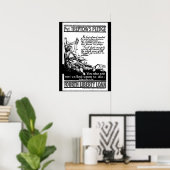 Pvt. Treptow's Pledge. "Ik zal vechten_War afbeeld Poster (Thuiskantoor)