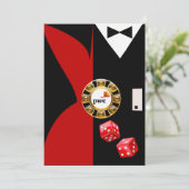 PwC Casino Royale Vegas Swank Diner Dansant Kaart (Staand voorkant)