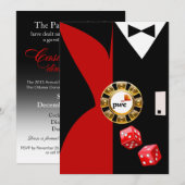 PwC Casino Royale Vegas Swank Dinner Dance Kaart (Voorkant / Achterkant)