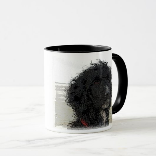 PWD op het strand Mok (Voorkant rechts)