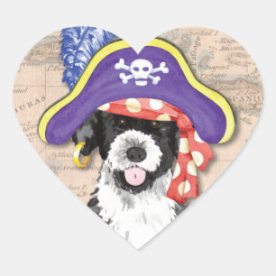 PWD Pirate Hart Sticker