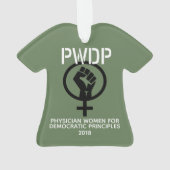 PWDP ReSISTERHOOD t-shirt-versiering Ornament (achterkant)