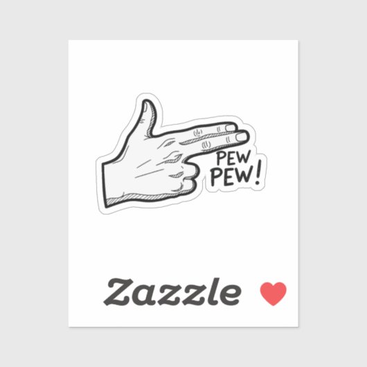 Pwe Pwe Sticker (Vel)