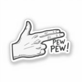 Pwe Pwe Sticker (Voorkant)