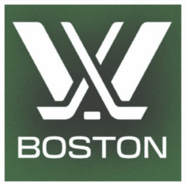 PWHL Boston Hockey Logo Sticker