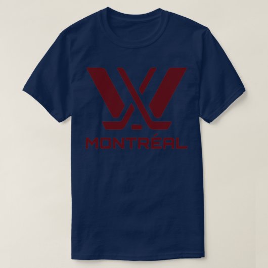 PWHL MONTREAL T-SHIRT (Design voorkant)