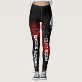 PWL Cancer Sucks Leggings (Voorkant)