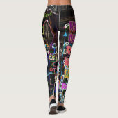 PWL ShipRocked Neon Mardi Gras Leggings (Achterkant)