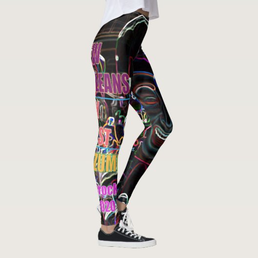 PWL ShipRocked Neon Mardi Gras Leggings (Rechts)