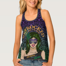 PWL Siren Mardi Gras Lace