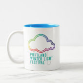 PWLF-Mok Tweekleurige Koffiemok (Links)
