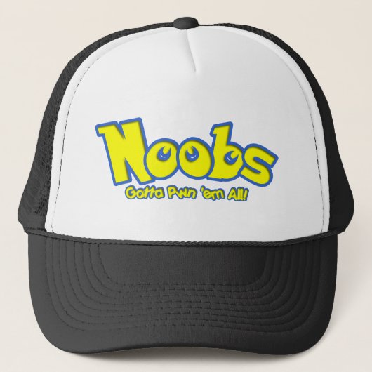 Pwn Noobs Trucker Pet (Voorkant)