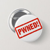 PWNED RONDE BUTTON 5,7 CM (Voorkant /achterkant)