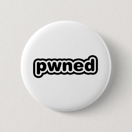 Pwned Ronde Button 5,7 Cm (Voorkant)