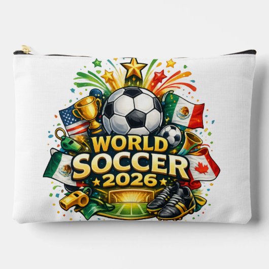 Pworld soccer 2026 soccer football  etui (Voorkant)