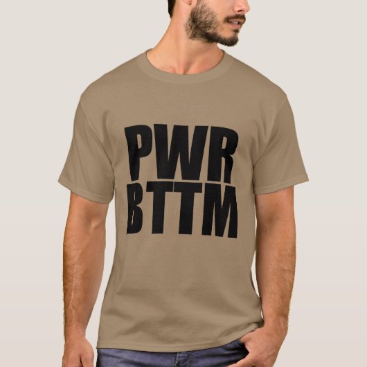 PWR BTTM T-Shirt (Voorkant)