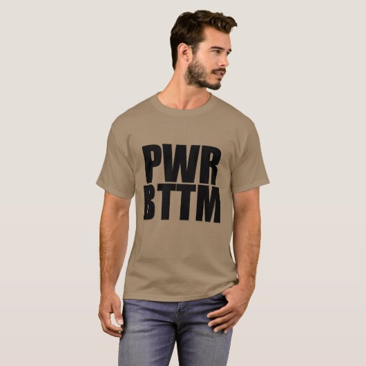PWR BTTM T-Shirt (Voorkant volledig)