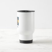 PWRR White Insulated Travel Mug Reisbeker (Center)