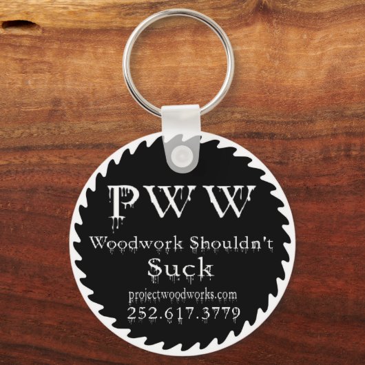 pww eenvoudige sleutelhanger (Voorkant)