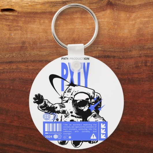 PXTY Astronaut Sleutelhanger (Voorkant)