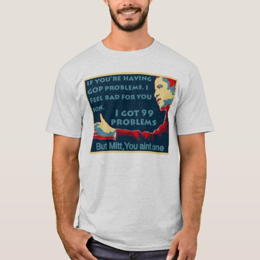 PY | 99 Problemen Obama t-shirt (Voorkant)