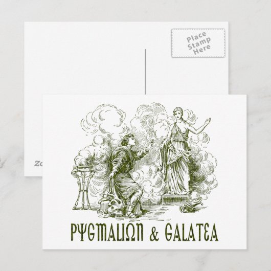 Pygmalion Briefkaart (Voorkant / Achterkant)