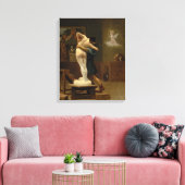 Pygmalion en Galatea door Jean-Leon Gerome Canvas Afdruk (Insitu (Woonkamer))