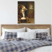 Pygmalion en Galatea door Jean-Leon Gerome Canvas Afdruk (Insitu (Slaapkamer))