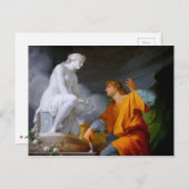 Pygmalión (Griekse mythologie - Galathea) ~ Briefkaart (Voorkant / Achterkant)
