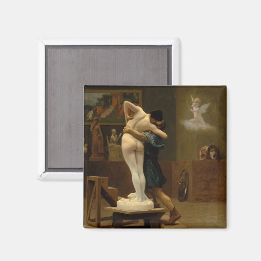 Pygmalion vierkante magneet (Voorkant / Achterkant)