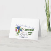 Pygmee Geit Kinder Tekening Vakantie Kerst Feestdagen Kaart (Achterkant)